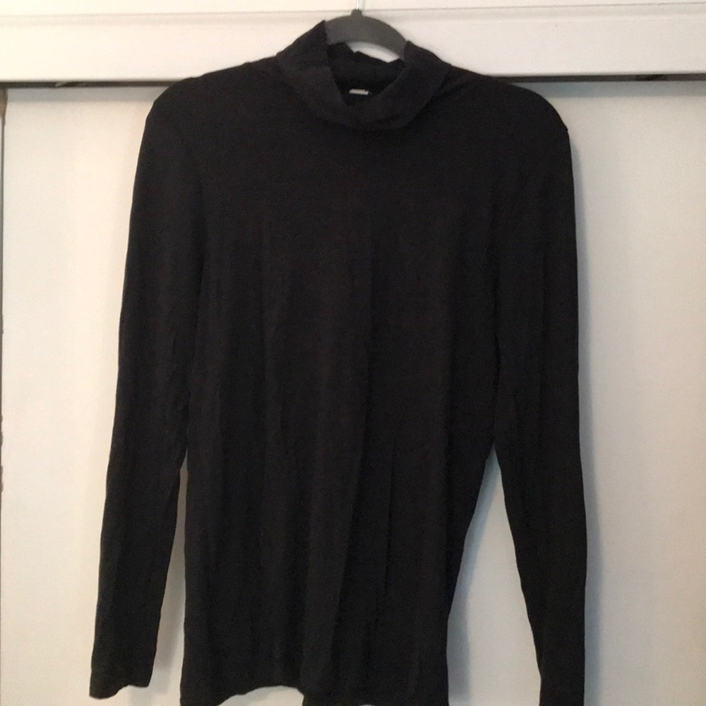 J Crew lightweight, cotton turtleneck